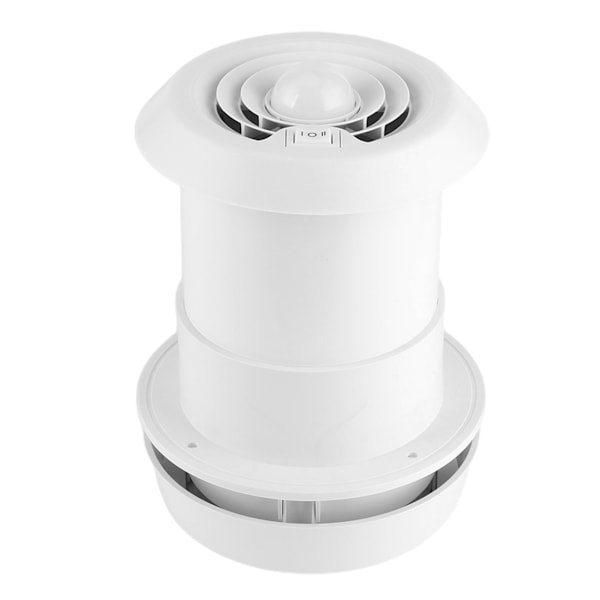 12V Kattotuuletin 4000R/min LED-ilmastointiritilä Pyöreä asuntoautoille, matkailuautoille, perävaunuille ja pakettiautoille