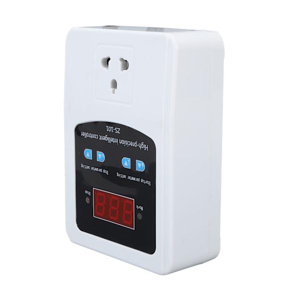 Digital Temperaturregulator 1500W 10A LCD-skærm Digital Termostatregulator til Inkubator Brygning Drivhus EU Stik 220V