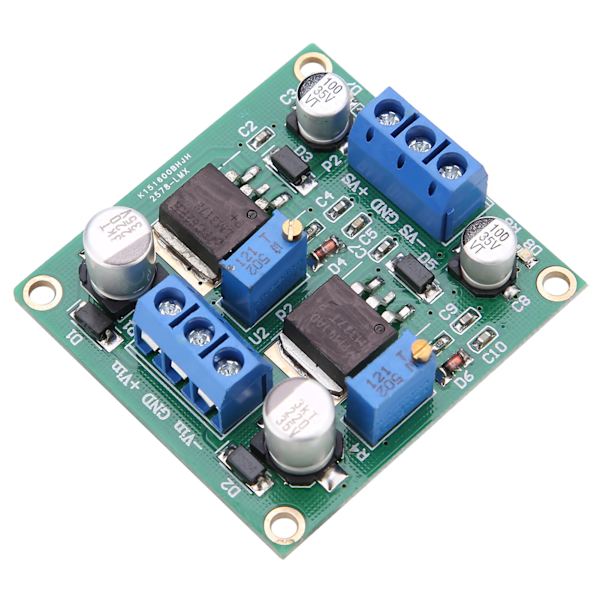 LM317/337 Positiv och Negativ Spänningsstabiliserande Strömmodul Låg Ripple Linjär Justerbar