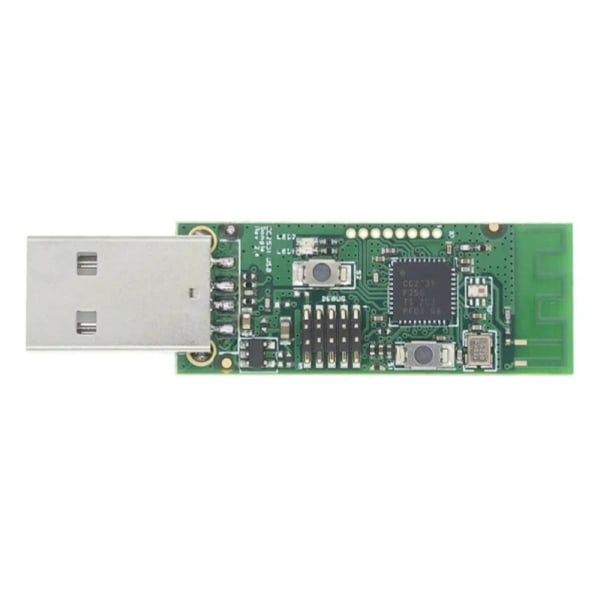 CC2531 Trådlös Zigbee Sniffer Protocol Analysis Module USB Grön