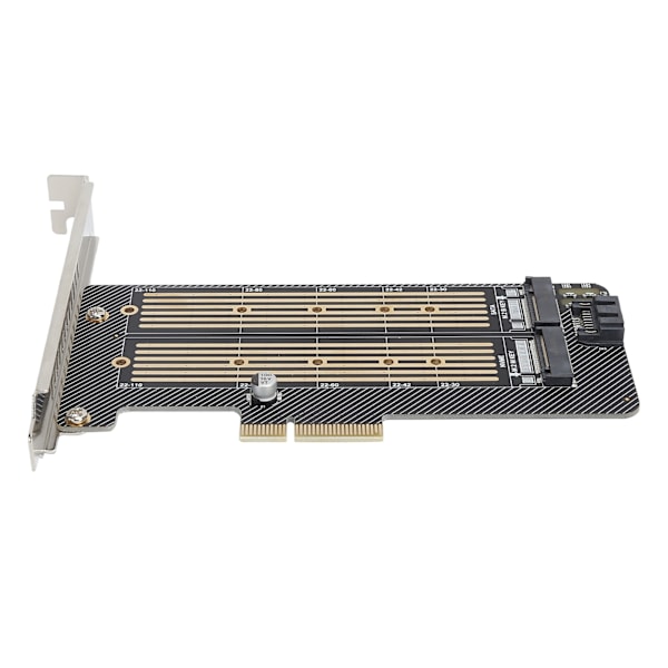 Riser Card SSD til PCIE SATA DualDisk Transfer Udvidelseskort til Windows OS X LINUX