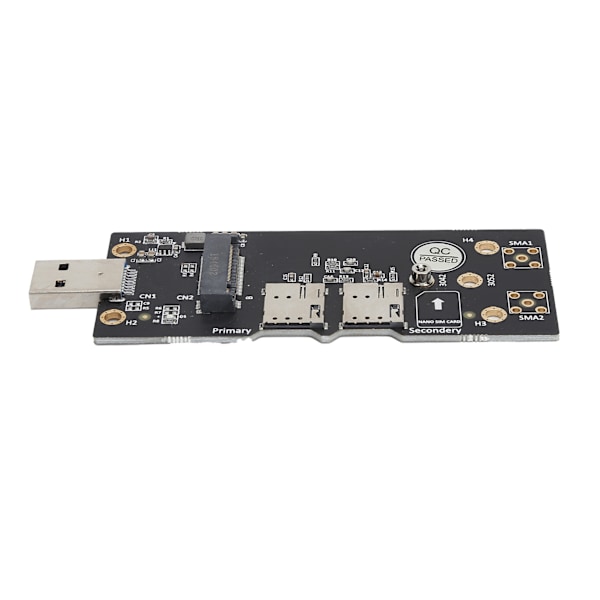 M.2 till USB 3.0 Adapter NGFF Key B 3G/4G/5G Riser Modul Test med Dubbla SIM-kortplatser