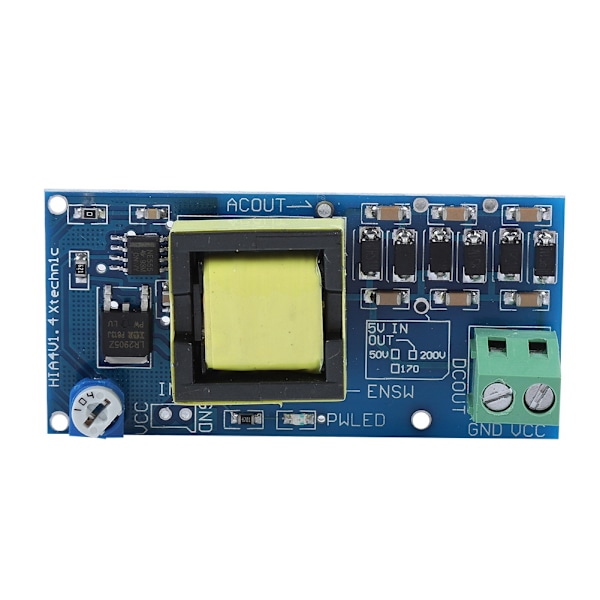 DC-DC Omvandlare Step Up Strömmodul Ingång 3V-5V Utgång 300-1200V PSU Modul