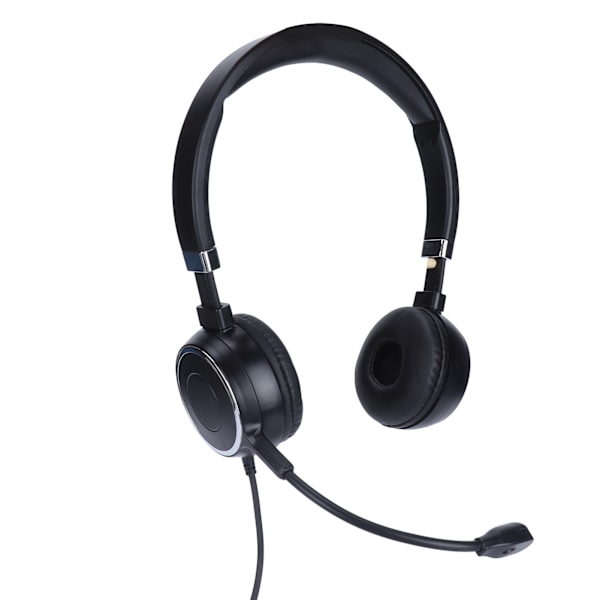 Puhelin Headset Binauraalinen Puhelin Headset USB Toimisto Headset Mikrofoni ja Äänenvoimakkuuden Säätö