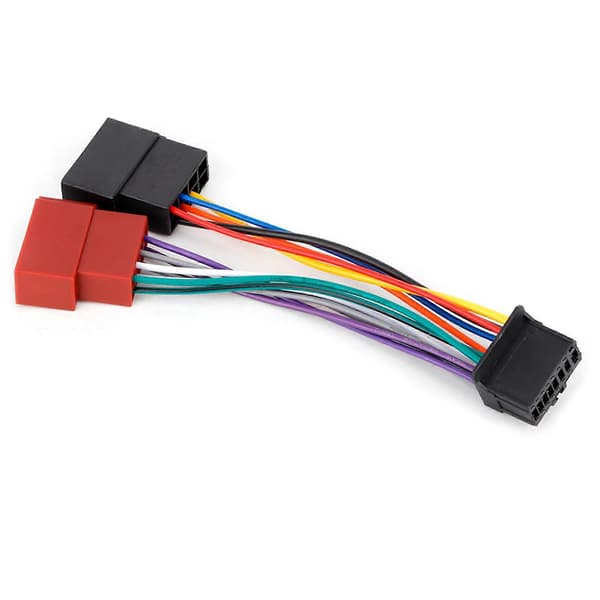 Pioneer bilstereo-kabel - 16-bensport til Mini Iso 8-bensstik
