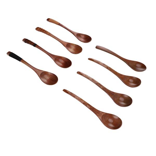 Träslevar Japansk Stil Träslev Set Köksredskap för Äta Laga Mat Blanda Röra Set 2