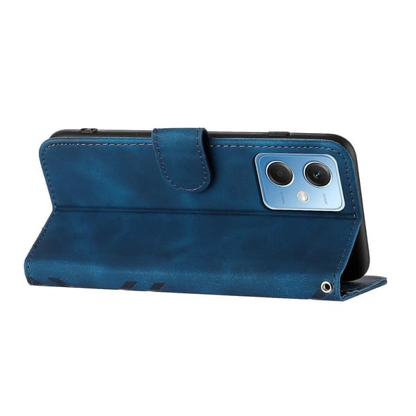 Case compatible with Xiaomi Redmi Note 12 5g, magnetic flip wallet case in leather compatible with Xiaomi Redmi Note 12 5g - A