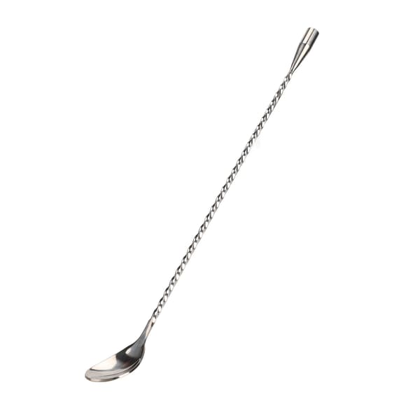 Cocktail Drink Swizzle Stick Fine Thread Drikkepinde i rustfrit stål med langt håndtag til hjemmebarrestaurant