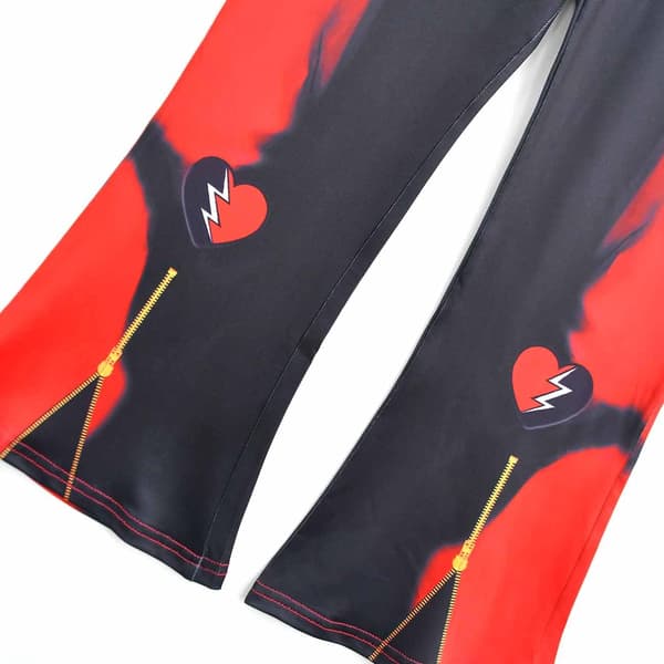 Flickor Wonderland Röd Kostym Barn Cosplay Outfits Set Handskar Peruk Gradientred Gradientred 12-13 Years