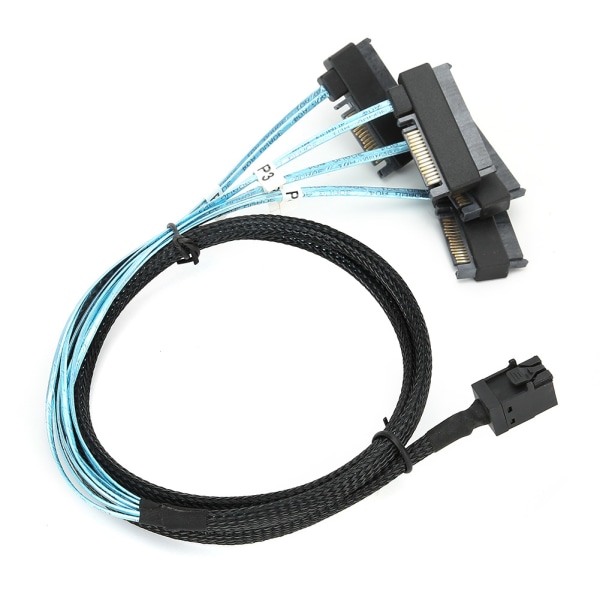 Adapterkabel Serverkabel Hårddisk Intern Mini SAS SFF-8643 till 29pin SFF-8482 1-Meter