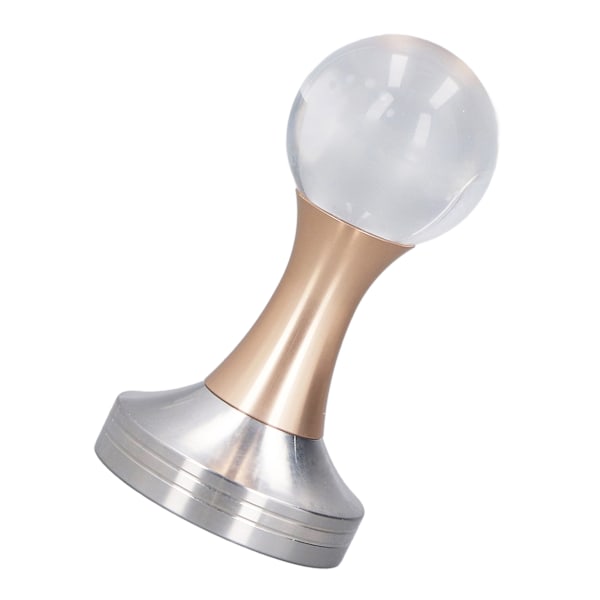 Rose Gold Crystal Ball Kaffe Pulver Tamper Rustfrit Stål Kaffe Press Hammer Grinder 51mm