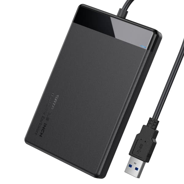 2,5-tums hårddiskkabinett, USB 3.0 hårddiskkabinett, SSD solid-state SATA seriell port externt hårddiskkabinett