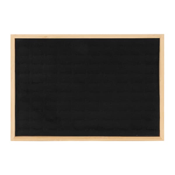 Smykkeskuffe Organizer Multipurpose 100 Rum Ring Skuffe Opbevaringsindsats til Smykkebutik Messe Sort