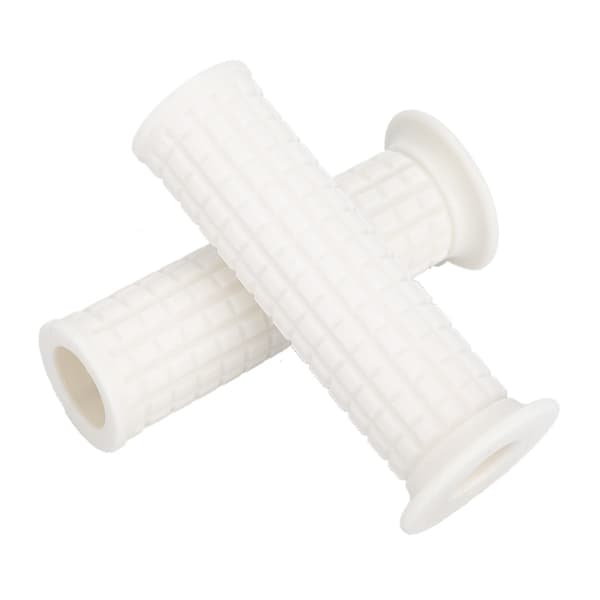 7/8\" 22mm Universal Retro Motorcykel Styr Endegreb Hvid