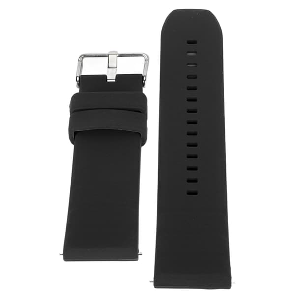 Silikone Rem Professionel Blød Quick Release Smart Watch Udskiftningstilbehør Passer til Amazfit GTR 4 Sort