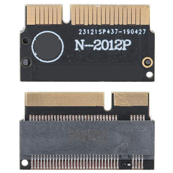 M.2 NGFF SSD -yhteensopiva MACBOOK A1425 A1398 2012 PRO -version SSD-sovitinkortin korotuskortin kanssa