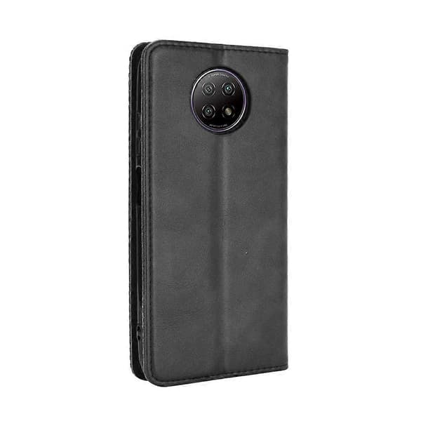 Läderfodral kompatibelt med Xiaomi Redmi Note 9T 5G / Note 9 5G Black