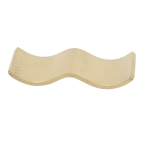 Pindholder i rustfrit stål, dobbelt anvendelse, non-stick, elegant spisepindholder til ske, gaffel, guld