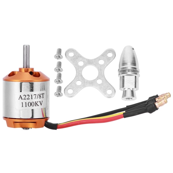 A2217 Børsteløs Motor for RC Fastvinget Quadrocopter Dronedeler Tilbehør A2217 1100KV