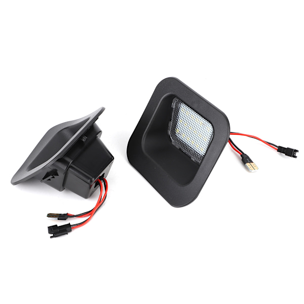 2 stk. LED nummerpladelys til bil, passer til Dodge Ram 1500 2500 3500 2003-2018