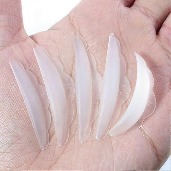 Lash Lift Rods Pads Øyenvippepermanent Løft Silikonputer Gjenbrukbare Øyenvippepermanent Krøller Skjold Pads (YMMR)
