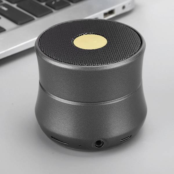 U1 Sinkkiseos Pistoke Kortin Vastaanotto Useita Yhteensopivuustiloja Kannettava Ulkokäyttöön Tarkoitettu Langaton Bluetooth-kaiutin Harmaa