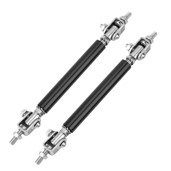 2 st 75 mm Stötfångarskydd Lip Rod Splitter Strut Tie Bar Support Fram Bak Universal