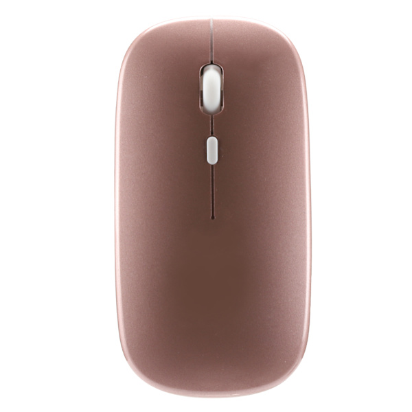 Bluetooth 2.4G Dual Mode Trådlös Mus för Windows 98 / Me / 2000 / XP / Vista / Win 7 / Win8 (Roséguld)