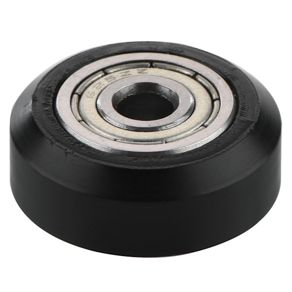 10 stk. CNC Hjul Rem POM med Lejer 5mm Hul til 3D Printer (L)
