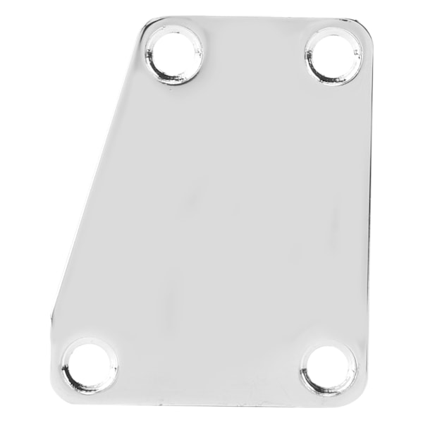 Gitar Halsplate 4‑Hulls Trapesformet Jern Reservedeler med 4 Skruer for Jazz Bass