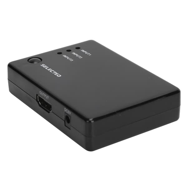 High Definition Multimedia Interface Switch 3 in 1 Ut 1080P Konverter med Fjärrkontroll