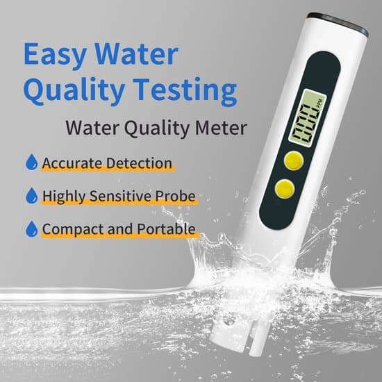Digital TDS Water Quality Tester - Measuring Range: 1–9990 ppm — White