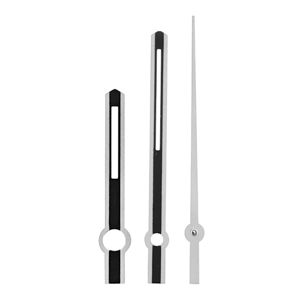 M021 Klocka Timme Minut Sekund Visare Klockvisare Passar för 2836 Urverk Klocka Silver