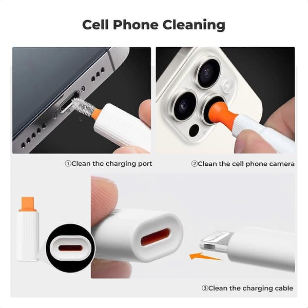 Keyboard Cleaning Kit, Electronic Cleaning Laptop Cleaning Kit Electronic Tools, 24 in 1 Multifunctional Tool Kit