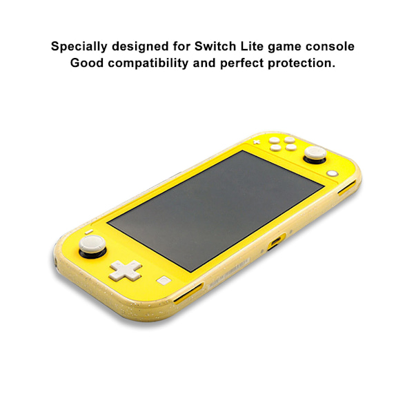 TPU Transparent Skyddsfodral Mjukt Skal för Switch Lite Spelkonsol Kontroller