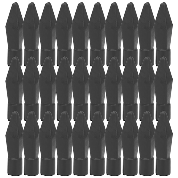30 st Gummi Mjuk Pilspets Säkerhet Pilar Tips för Utomhus Skytte Träning Underhållning 8mm/0.31in