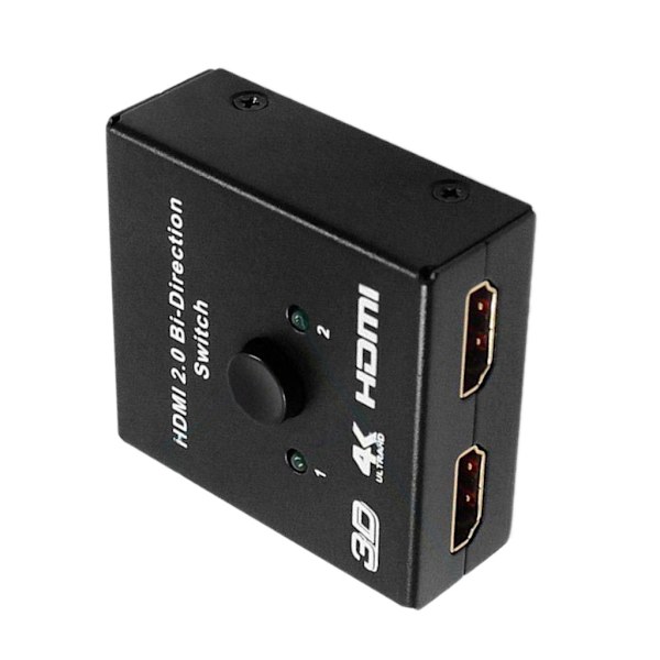 HDMI Switch Splitter Distributor 1 ind 2 ud 4K 3D DTS HD 1080p