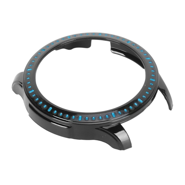 Skyddande skal för Amazfit GTR 4, stötsäkert och reptåligt skärmskydd, svart och blått