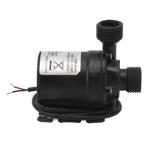 Ismaskin Vannpumpe Energibesparende Universell Senkbar Pumpe Holdbar Oppvaskmaskin Sirkulasjonspumpe for Hjem Restaurant Kontor DC12V 19W