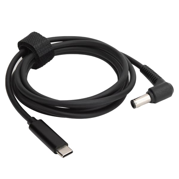 Type C PD Konverter Han til Han 6.0x3.7mm Bærbar Hurtig Opladningskabel 65W 1.5m/5.0ft til Notebook Computer