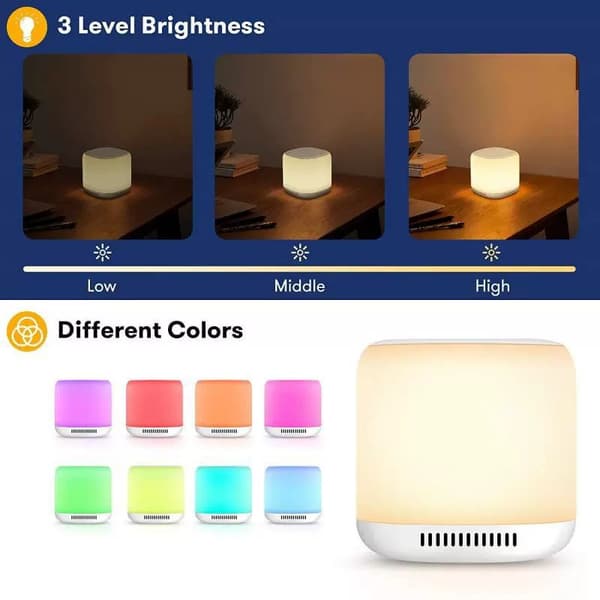 This white noise machine has adjustable colors and can help soothe your emotions and promote sleep.