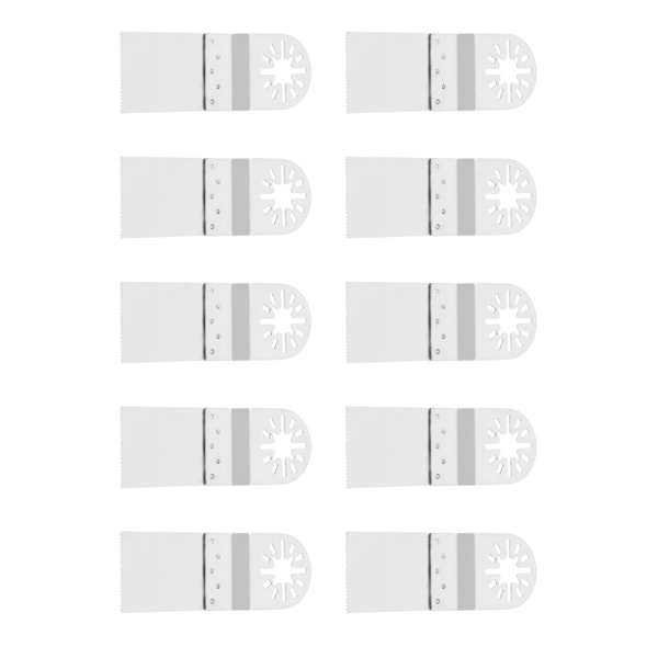 10 kpl 31 mm:n oskilloivaa monitoimityökalun sahanterää, tarkkuusleikkaustyökalu metallille, puulle ja muoville