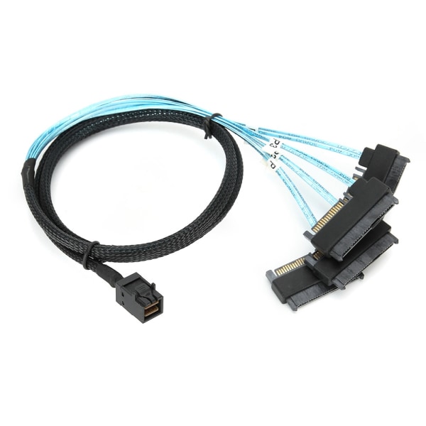 Adapterkabel Serverkabel Hårddisk Intern Mini SAS SFF-8643 till 29pin SFF-8482 1-Meter