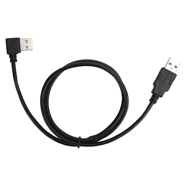 USB Datakabel Albue til Rett Hannkontakt Konvertering Harddisk Boks Forlengelsesledning 1m