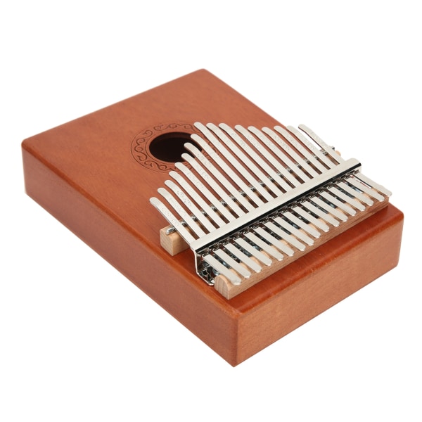 17 Key Kalimba Thumb Piano Mahogny Mini bærbart musikkinstrument Leketøy Bursdagsgave