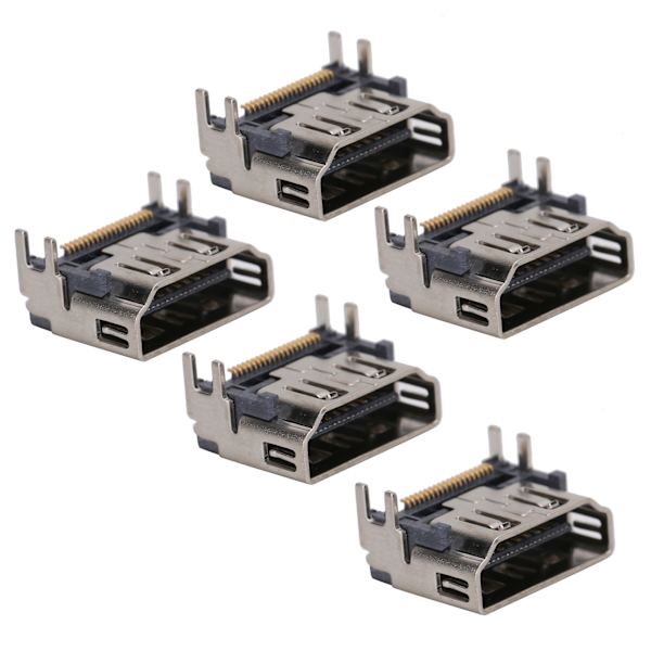 HD Multimedia Interface Kontroll Interface Starkt och Hållbart Port Socket Interface för PS5 5PCS