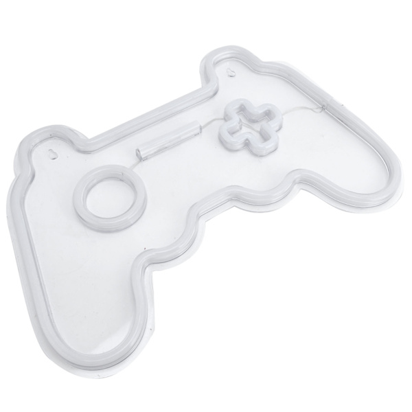 LED Neon Lys Gamepad USB Strømlampe Indendørs Rumdekoration til Bar Stue