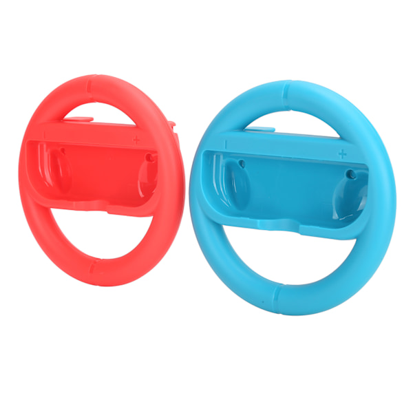 1 Par Racing Ratt Red och Blå Rattgrepp för Switch/Switch Lite