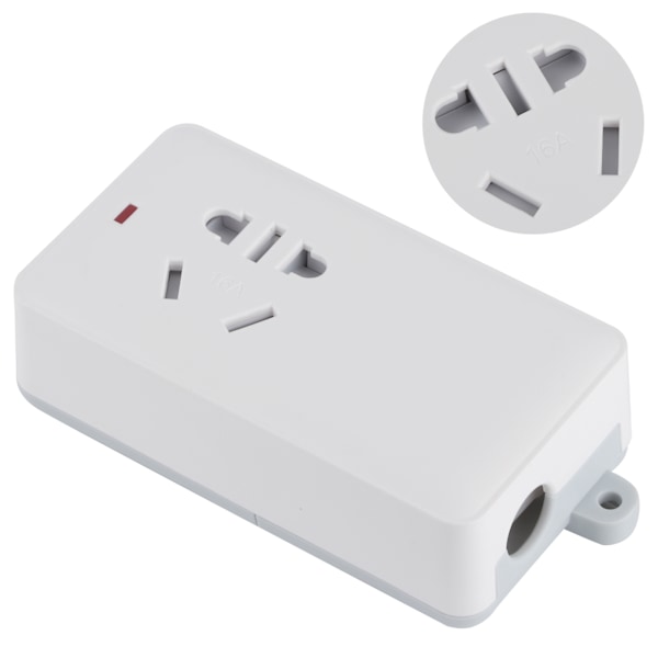 16A 4000W 250V Strømuttakboks med lekkasjesikring, sikker strømforsyningskontakttilbehør for bobil