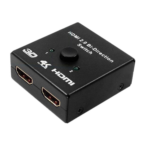 HDMI Switch Splitter Distributor 1 ind 2 ud 4K 3D DTS HD 1080p
